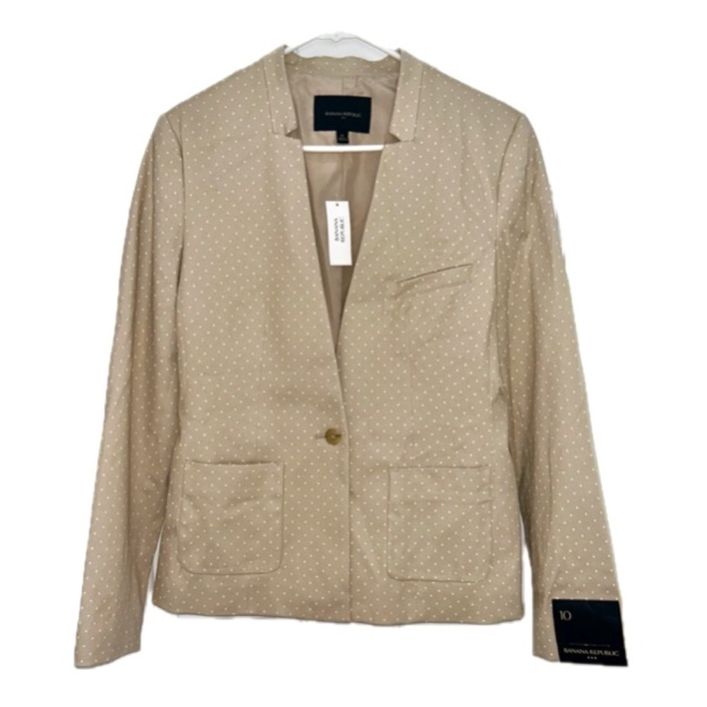 NWT BR mini dot blazer size 10
